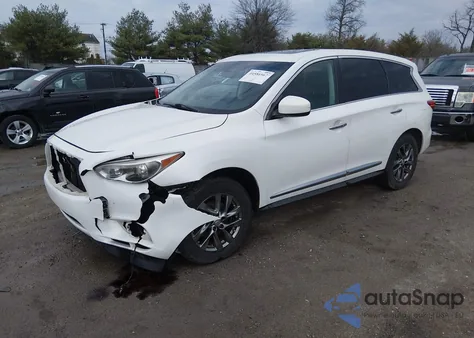 2013 Infiniti Jx35 из США, поврежденный, VIN 5N1AL0MN6DC330534